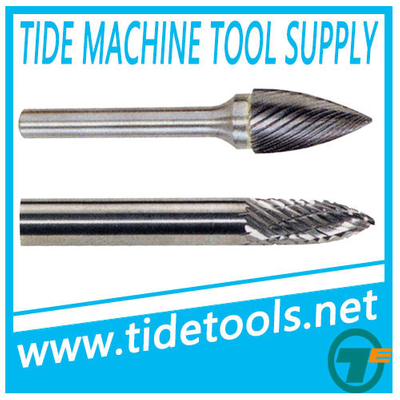 Carbide Burrs with Three Pointed End